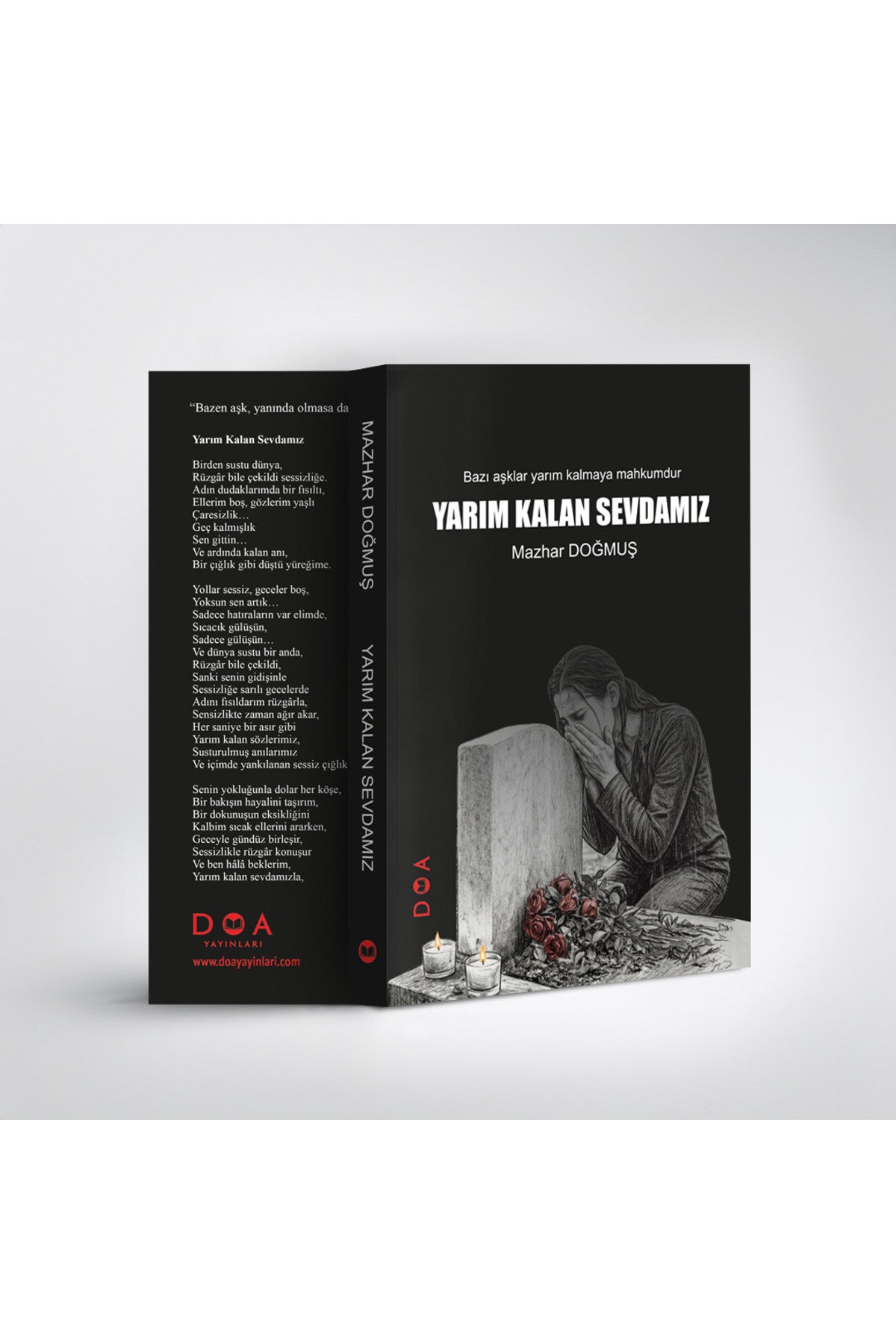 Yarım Kalan Sevdamız - Mazhar Doğmuş kitap kapağı