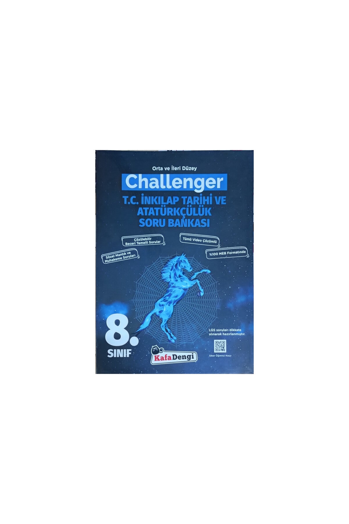 Yayınları 8. Sınıf Lgs Challenger T.C. İnkılap Tarihi Ve Atatürkçülük Soru Bankası kitap kapağı