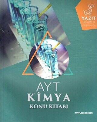 Yazıt YKS AYT Kimya Konu Kitabı - Tayfun Sözeren kitap kapağı