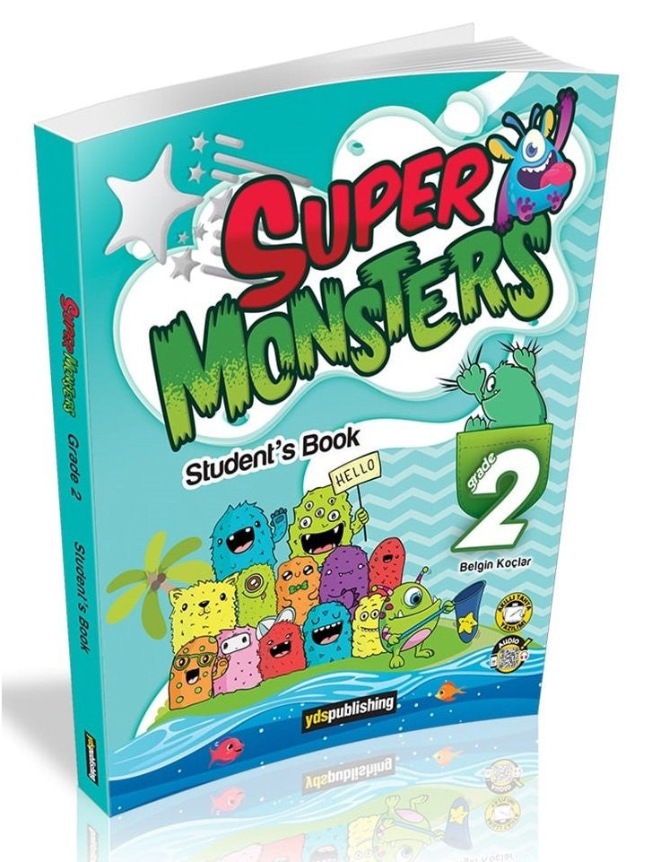 Yds Publishing 2. Sınıf İngilizce Super Monsters Soru Bankası - Kolektif kitap kapağı