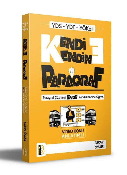 YDS YDT Yökdil Kendi Kendine Paragraf - Erkan Önler kitap kapağı
