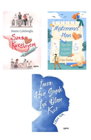 Romantiklere Özel Set (3 Kitap) | 25m2 Kitap (Ciltsiz) - Resim 1