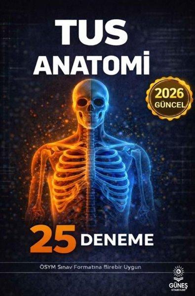 TUS Anatomi 25 Deneme | Güneş Kitabevleri (İnce Kapak) - Resim 1