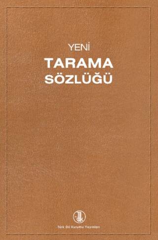 Yeni Tarama Sözlüğü - Cem Dilçin kitap kapağı