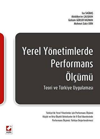 Yerel Yönetimlerde Performans Ölçümü - İsa Sağbaş kitap kapağı