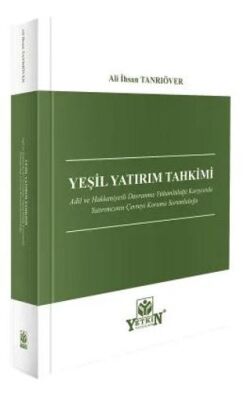 Yeşil Yatırım Tahkimi - Ali İhsan Tanrıöver kitap kapağı