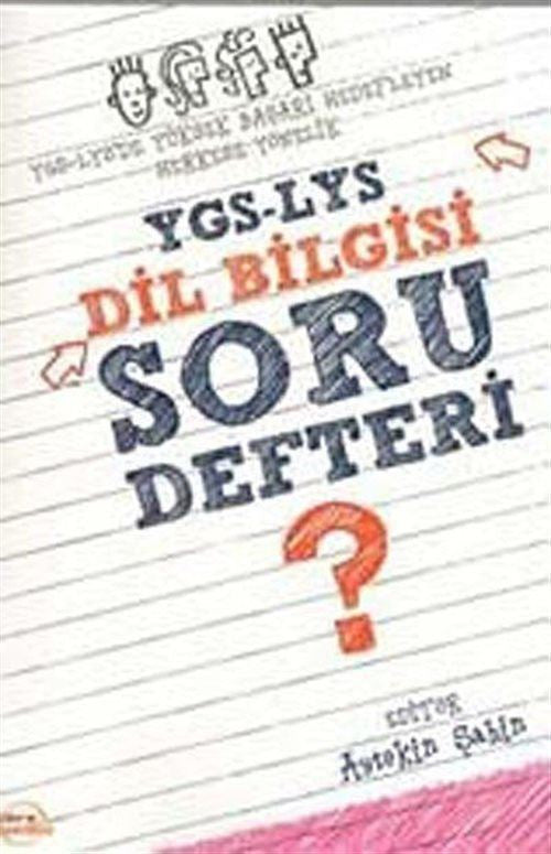 YGS-LYS Dil Bilgisi Soru Defteri kitap kapağı
