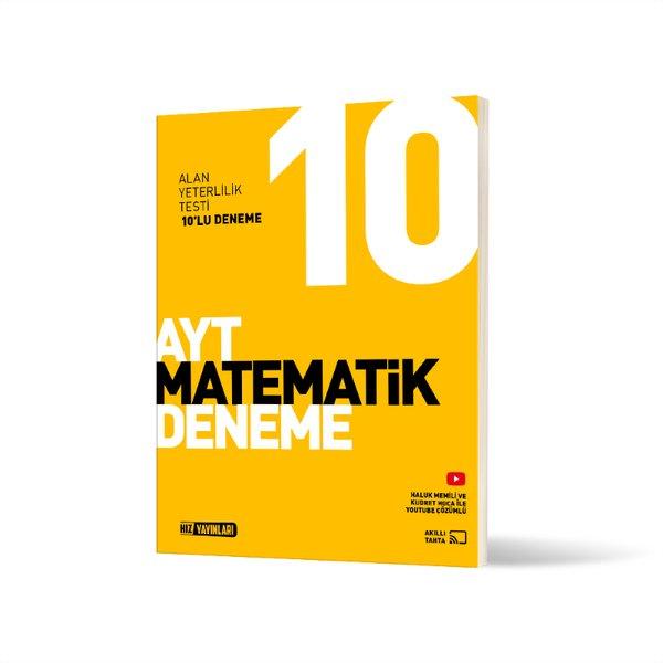 AYT 10'Lu Matematik Deneme | Hız Yayınları (İnce Kapak) - Resim 1