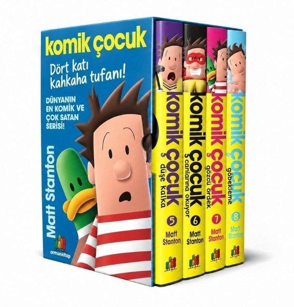 Komik Çocuk Seti 2 - 4 Kitap Takım - Kutulu | Orman Kitap (İnce Kapak) - Resim 1