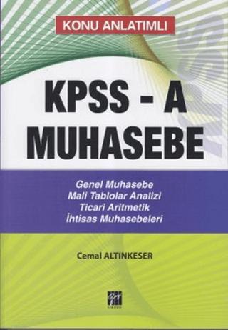 Konu Anlatımlı KPPS-A Muhasebe | Gazi Kitabevi (Ciltsiz) - Resim 1