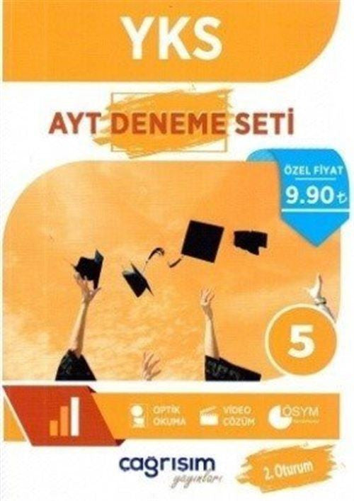 YKS 2.Oturum AYT 5 Deneme Seti kitap kapağı