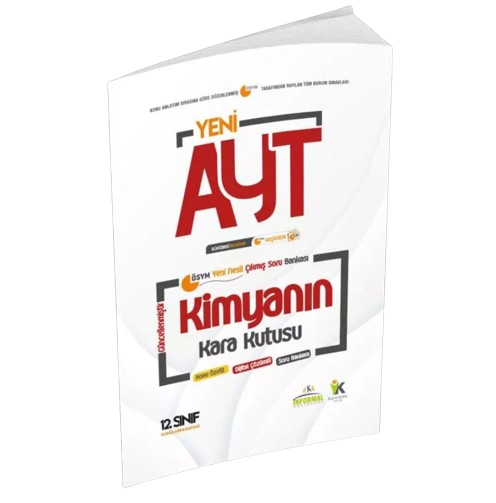 YKS-AYT KİMYANIN Kara Kutusu 4.Kitap Konu Ö. Dijital Ç. Soru BANKASI (12.Sınıf AYT konuları) - Kolektif kitap kapağı