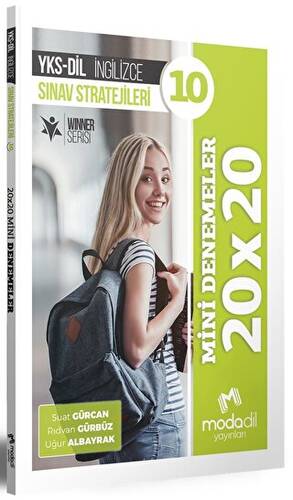 YKS DİL Sınav Stratejileri 20x20 Mini Denemeler - Kolektif kitap kapağı