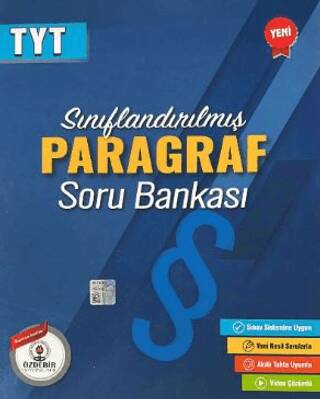 YKS TYT AYT Paragraf Soru Bankası - Kolektif kitap kapağı