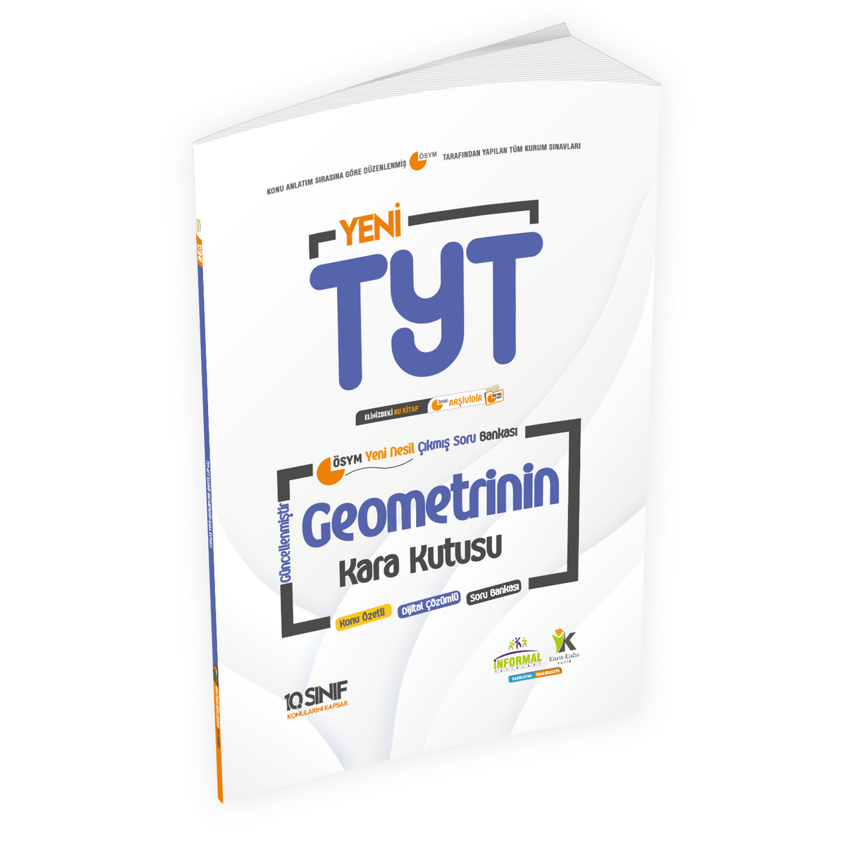 YKS-TYT GEOMETRİNİN Kara Kutusu 2.Kitap Konu Ö.Dijital Ç. Soru BANKASI (10.Sınıf TYT konuları) - Kolektif kitap kapağı
