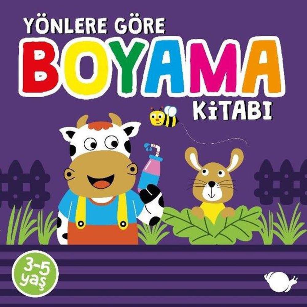 Yönlere Göre Boyama Kitabı 3-5 Yaş | Çikolata Yayınevi