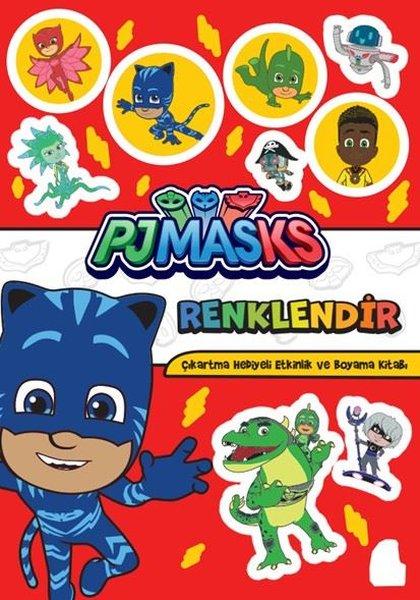 Pjmasks - Renklendir Boyama Kitabı | Doğan Çocuk (İnce Kapak) - Resim 1