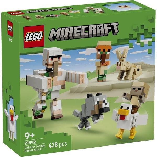 Lego Minecraft Tavuk Jokey Çöl Saldırısı 21592 Yapım Seti