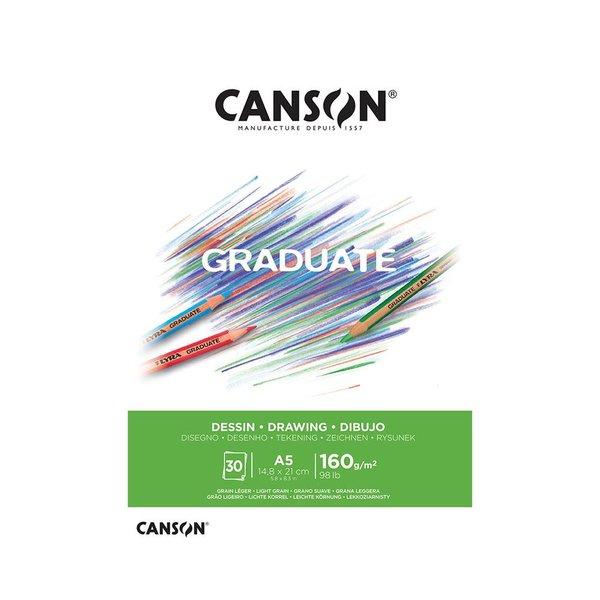 Canson Graduate Drawing Defteri A5 160g 30 Sayfa