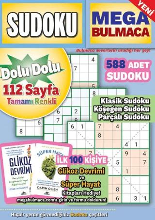 Mega Sudoku Bulmaca 16 | Maxi Yayıncılık (Ciltsiz) - Resim 1