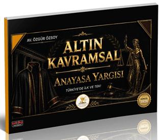 HUKAL Altın Kavramsal Anayasa Yargısı | Savaş Yayınevi (Ciltsiz) - Resim 1