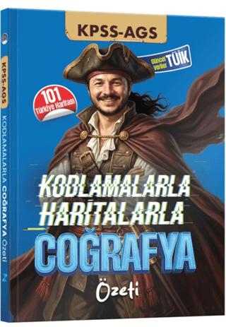 KPSS-AGS Kodlamalarla Haritalarla Coğrafya Özeti Cep Kitabı | Zeduva Yayınları (Ciltsiz) - Resim 1