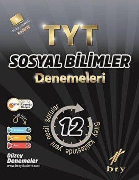 TYT Sosyal Bilimler 12'li Branş Denemeleri | Birey Eğitim Yayınları (İnce Kapak) - Resim 1