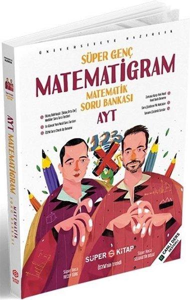 AYT Matematik Süper Genç Matematigram Soru Bankası | Süper Kitap (İnce Kapak) - Resim 1