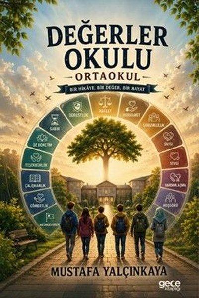 Değerler Okulu - Ortaokul | Gece Kitaplığı (İnce Kapak) - Resim 1