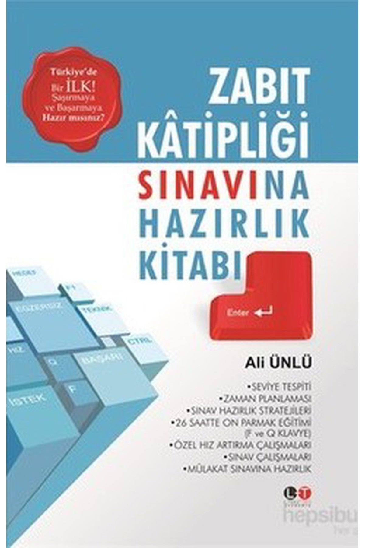Zabıt Kâtipliği Sınavına Hazırlık Kitabı kitap kapağı