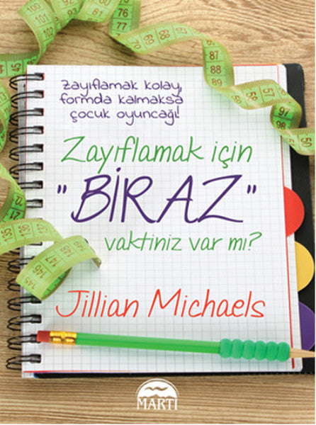 Zayıflamak İçin Biraz Vaktiniz Var mı? - Jillian Michaels kitap kapağı