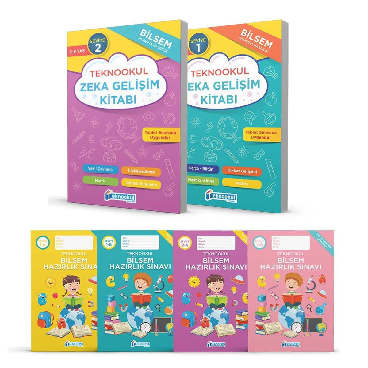 Zeka Gelişim Set Seviye 1-2 kitap kapağı