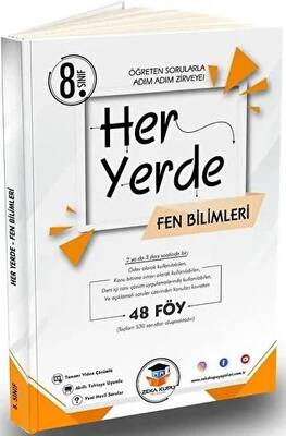 8. Sınıf Her Yerde Fen Bilimleri 48 Föy - Kolektif kitap kapağı