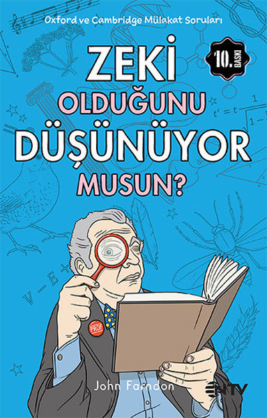 Zeki Olduğunu Düşünüyor musun? - John Farndon kitap kapağı