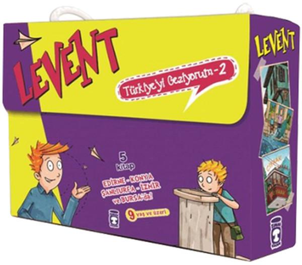 Levent Türkiye'yi Geziyor 2 - 5 Kitap Takım | Timaş Çocuk (İnce Kapak) - Resim 1