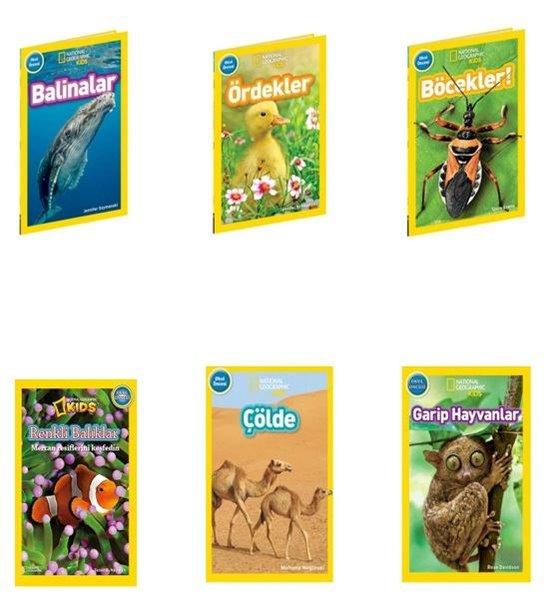 National Geographic Kids Okul Öncesi Serisi Seti - 6 Kitap Takım | Beta Kids (İnce Kapak) - Resim 1