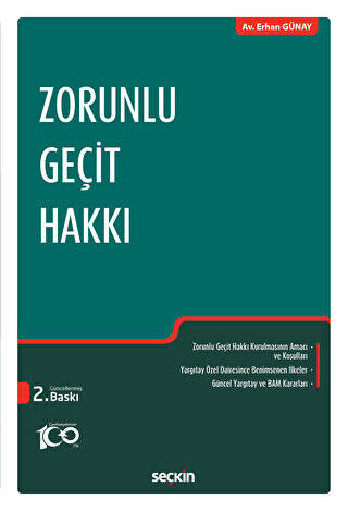 Zorunlu Geçit Hakkı - Erhan Günay kitap kapağı