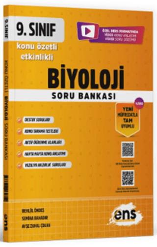 9. Sınıf Biyoloji Soru Bankası | ENS Yayınları (Ciltsiz) - Resim 1