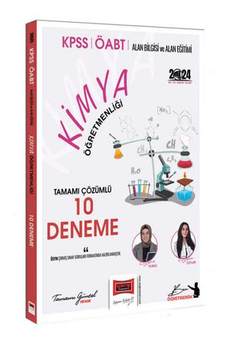 2024 ÖABT Kimya Tamamı Çözümlü 10 Deneme Sınavı | Yargı Yayınevi (Ciltsiz) - Resim 1