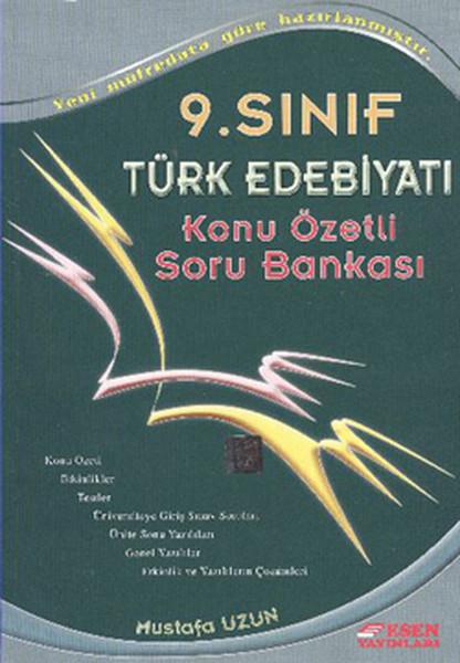 Esen 9. Sınıf Türk Dili ve Edebiyatı Konu Özetli Soru Bankası | Esen Yayıncılık - Eğitim - Eğitim Dizisi (İnce Kapak) - Resim 1