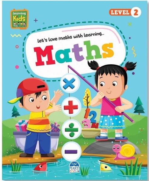 Learning Kids - Maths Level 2 | Martı Yayınları (İnce Kapak) - Resim 1