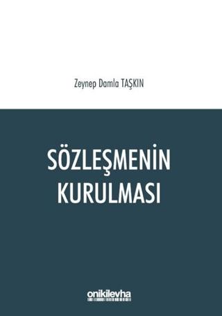 Sözleşmenin Kurulması | On İki Levha Yayınları (Ciltsiz) - Resim 1