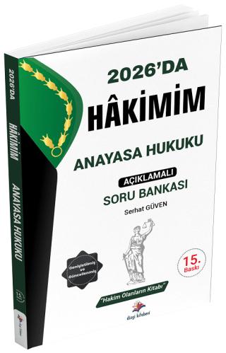 2026 Hakimlik Hakimim Anayasa Hukuku Soru Bankası | Dizgi Kitap (Ciltsiz) - Resim 1
