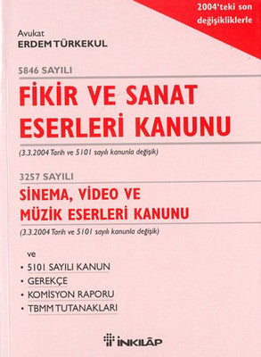 Fikir ve Sanat Eserleri Kanunu | İnkılap Yayınları