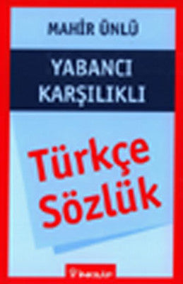 Yabancı Karşılıklı Türkçe Sözlük | İnkılap Yayınları