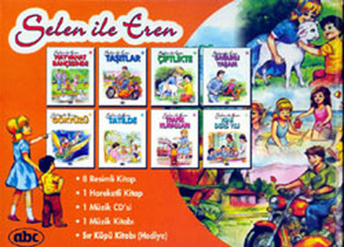 Selen ile Eren - Çocuk Şarkıları Kitabı CD'si | Abc Yayınevi