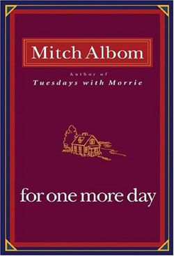 For One More Day - Mitch Albom kitap kapağı