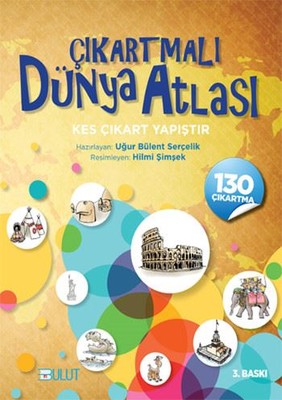 Çıkartmalı Dünya Atlası | Bulut Yayınları