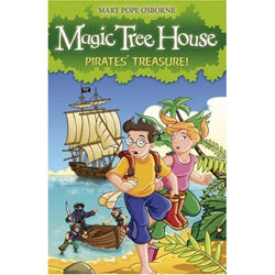 The Magic Tree House 4: Pirates' Treasure! - Mary Pope Osborne kitap kapağı