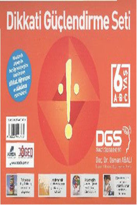 Dikkati Güçlendirme Seti 6 Yaş (3 Kitap Takım) | Adeda (İnce Kapak)